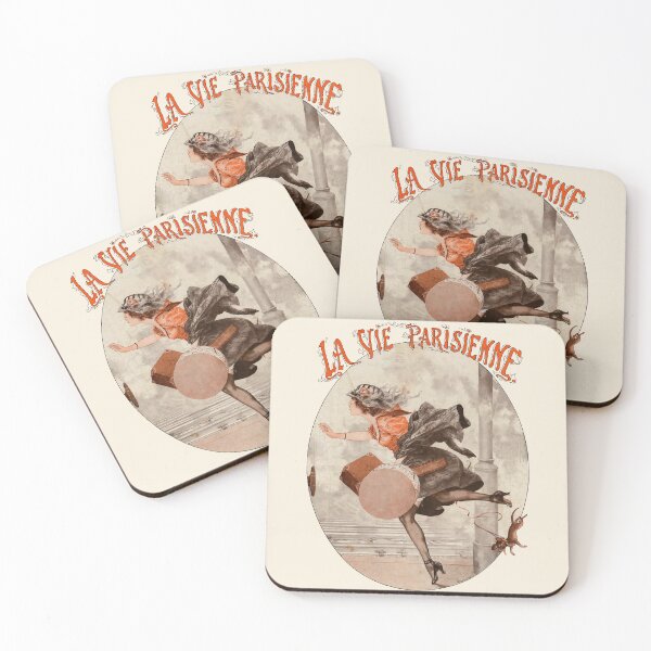 Item preview, La Vie Parisienne - Partir, c'est... courir un peu !. Illustration by Chéri Hérouard - Art Deco designed and sold by elektronen.