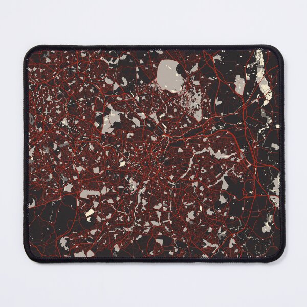 Item preview, Birmingham City Map of England - Vector designed and sold by deMAP.
