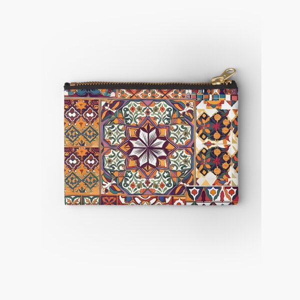 Item preview, Orange Moroccan Tile Pattern designed and sold by Tamas Das.