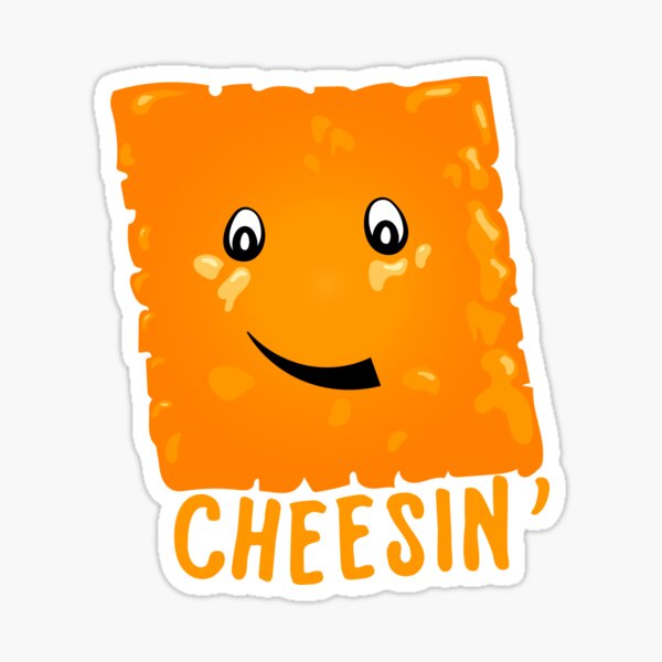 Vista previa del artículo con la obra «Cheesin '», diseñado y vendido por annahirsch.