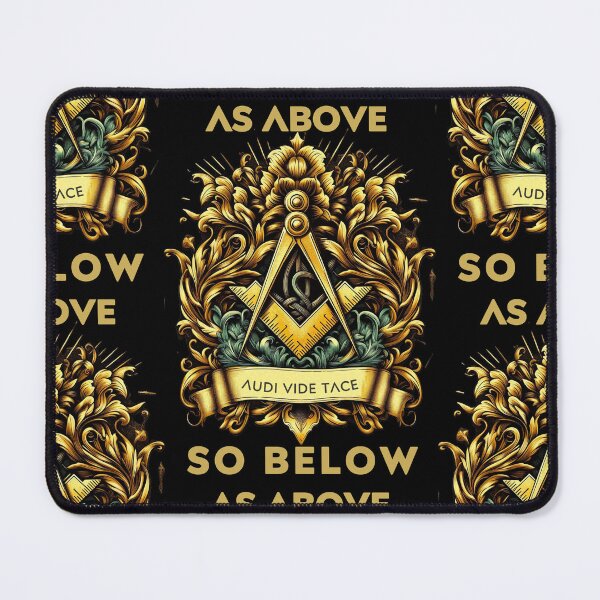 Item preview, Masonic Grunge Floral designed and sold by ArchdukesTees.
