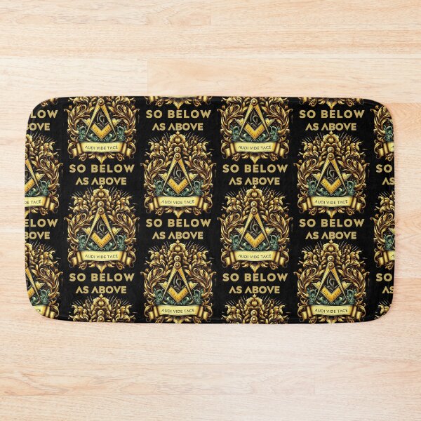 Item preview, Masonic Grunge Floral designed and sold by ArchdukesTees.