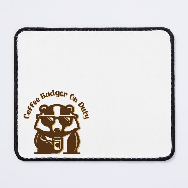 Item preview, Coffee Badger having a good time designed and sold by everythingisfine.
