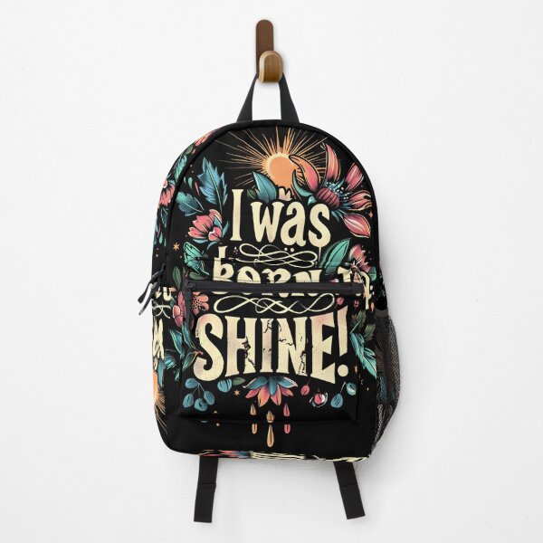 Item preview, Born to Shine - Vintage Calligraphy designed and sold by Bee Happy Creative™.