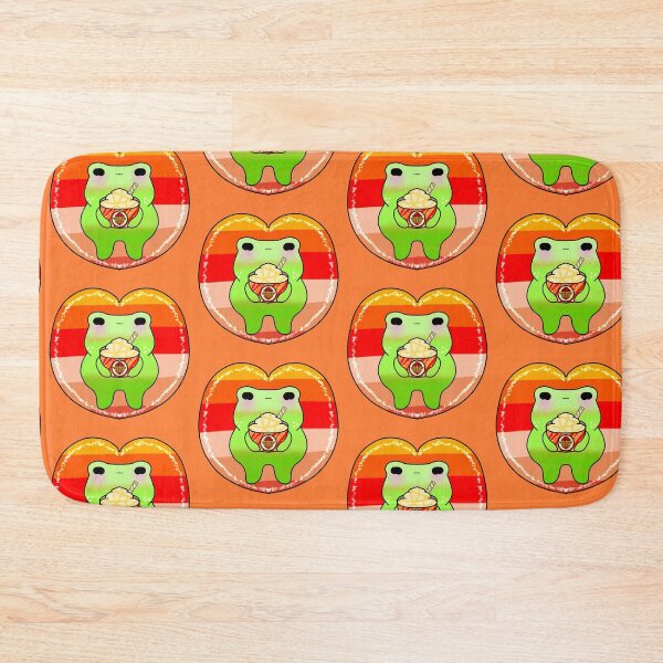 Item preview, Froggy enjoying Pumpkin spice latte fall season  designed and sold by Quacktails.
