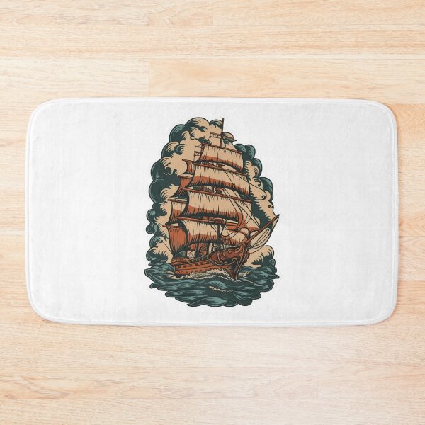 Item preview, Three Masted Sailing Ship designed and sold by Peter Stawicki.