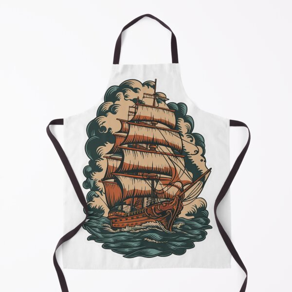 Item preview, Three Masted Sailing Ship designed and sold by Peter Stawicki.