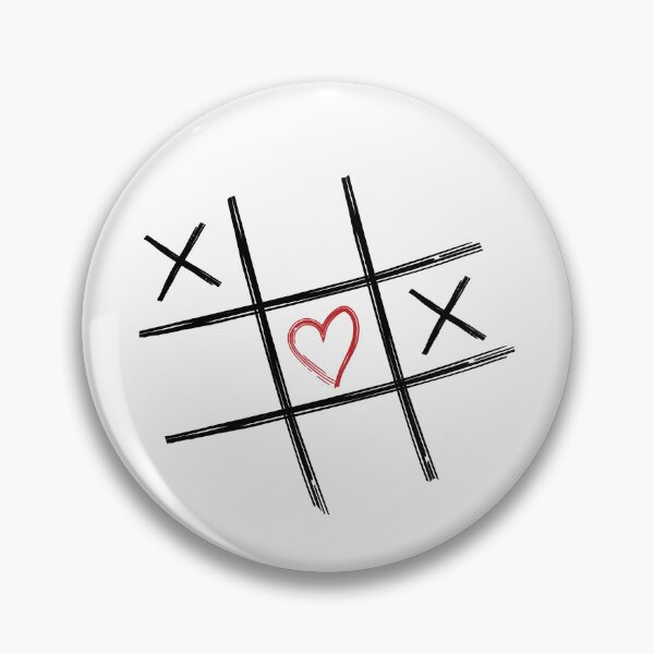 Item preview, Tick Tac Toe Game with Heart designed and sold by Domiska.