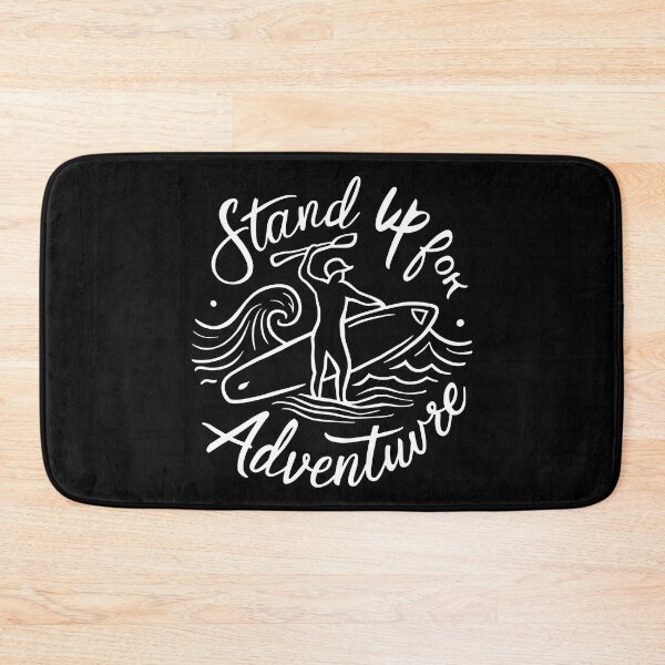 Item preview, StandUpForAdventureMonochromeWaves designed and sold by SplashTastic.