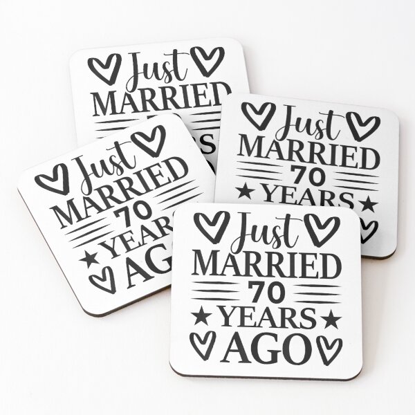 Item preview, Just married 70 years ago designed and sold by skeastore.