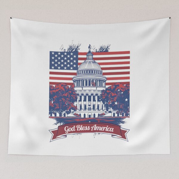 Item preview, Americana Reimagined: Vintage Art Stirs Patriotic Soul designed and sold by Bee Happy Creative™.