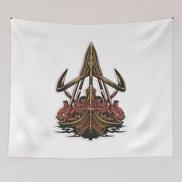 Item preview, Polynesian outrigger canoe designed and sold by Peter Stawicki.