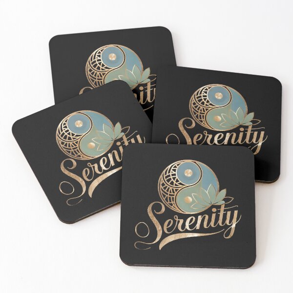 Item preview, Serenity YinYang Turquoise designed and sold by SplashTastic.