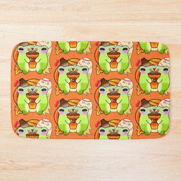 Item preview, Spooky frog pumpkin spice latte season designed and sold by Quacktails.