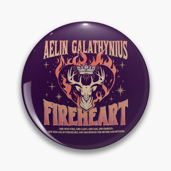 Item preview, Aelin Galathynius Fireheart designed and sold by Cosmic Lunatic.