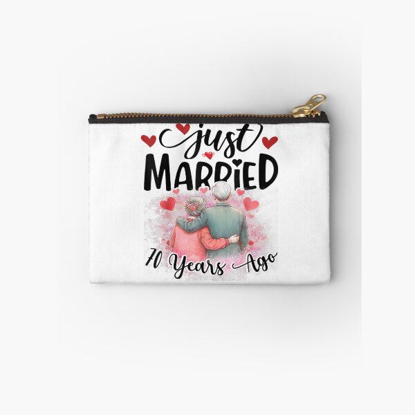 Item preview, Just Married 70 Years Ago designed and sold by skeastore.