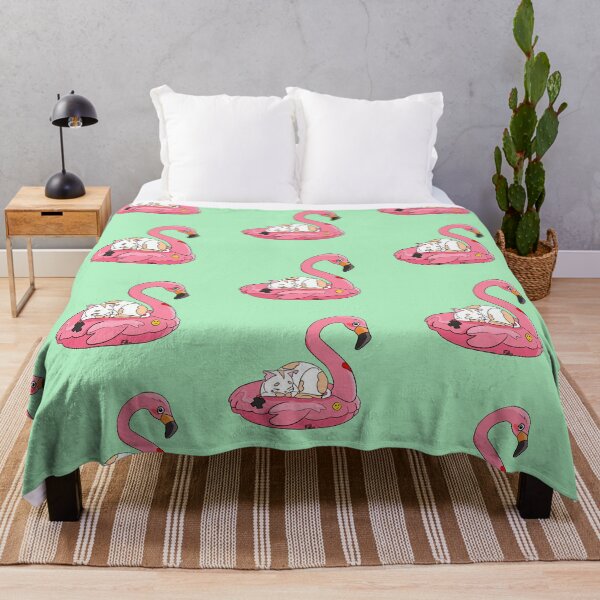 Item preview, Flamingo and kitty  designed and sold by SheboahArt.