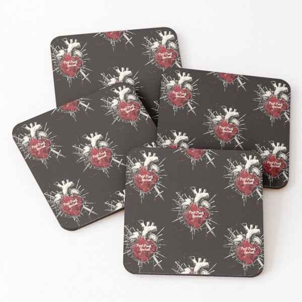 Item preview, Heart with "Post-punk revival" Text in Graffiti Style designed and sold by Piotrek0001.