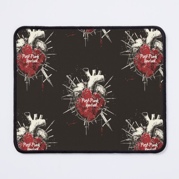 Item preview, Heart with "Post-punk revival" Text in Graffiti Style designed and sold by Piotrek0001.