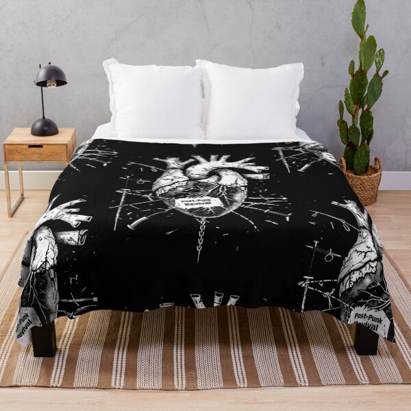 Item preview, Heart with "Post-punk revival" Text in Graffiti Style designed and sold by Piotrek0001.