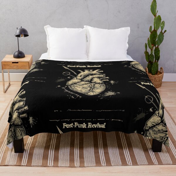Item preview, Heart with "Post-punk revival" Text in Graffiti Style designed and sold by Piotrek0001.