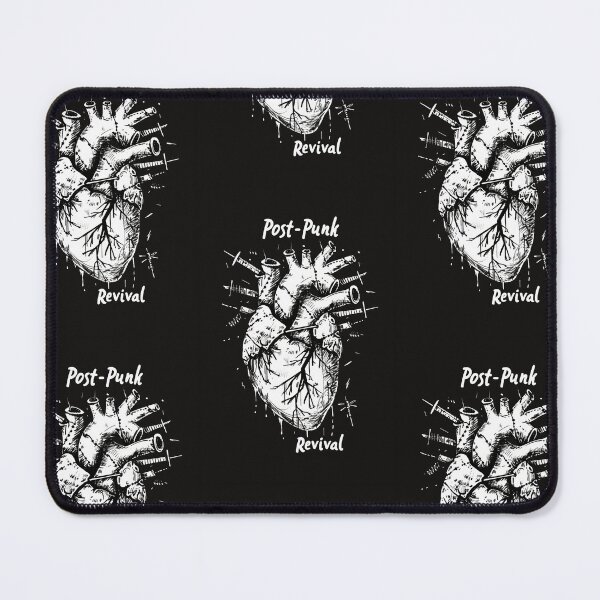 Item preview, Heart with "Post-punk revival" Text in Graffiti Style designed and sold by Piotrek0001.