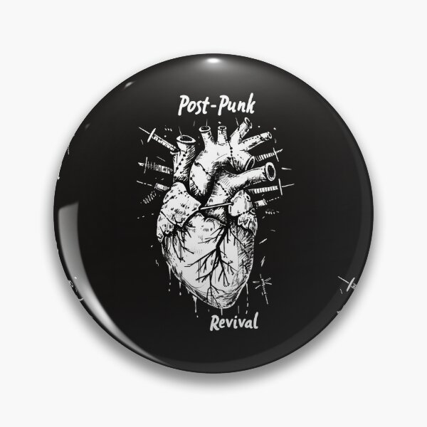 Item preview, Heart with "Post-punk revival" Text in Graffiti Style designed and sold by Piotrek0001.