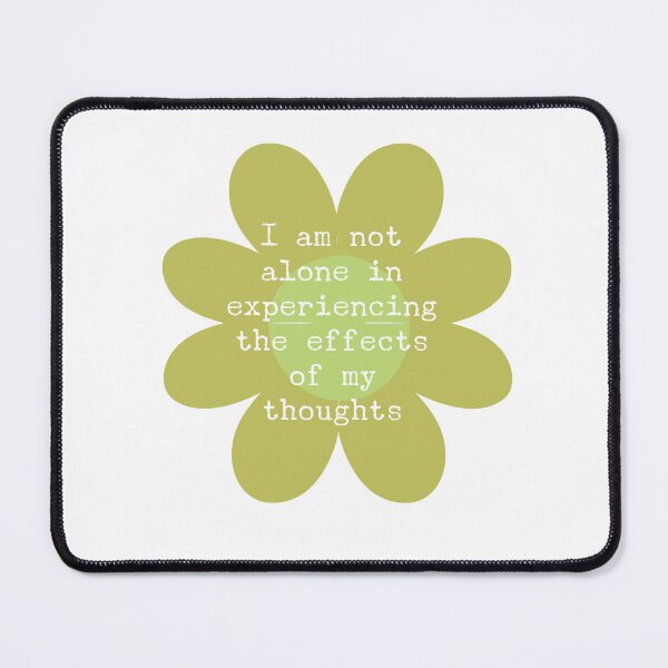 Item preview, ACIM lesson 19 I am not alone in experiencing the effects of my thoughts designed and sold by Amanda Webster.