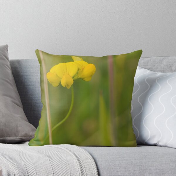 Item preview, Yellow flower on green background  designed and sold by GingaDesigns.