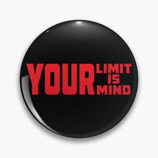 Item preview, Your Only Limit is Your Mind Motivation Quite designed and sold by CD-FASHION.