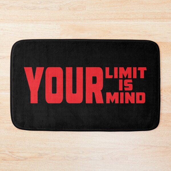 Item preview, Your Only Limit is Your Mind Motivation Quite designed and sold by CD-FASHION.