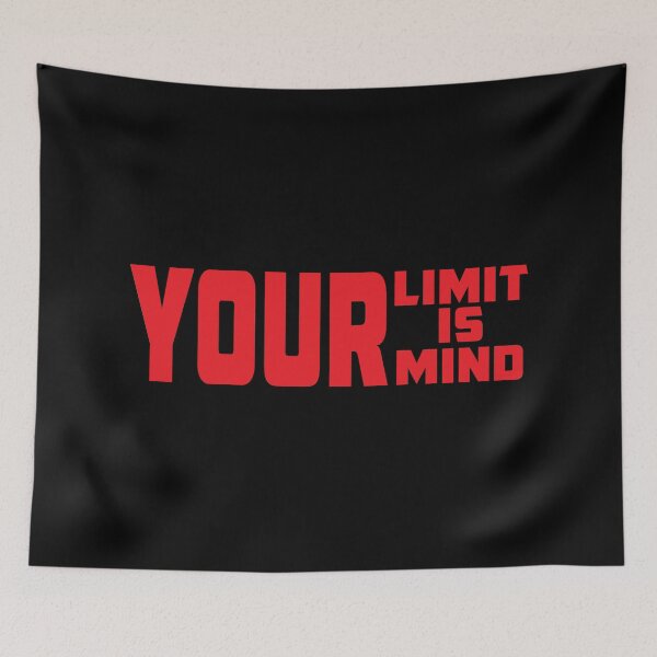 Item preview, Your Only Limit is Your Mind Motivation Quite designed and sold by CD-FASHION.