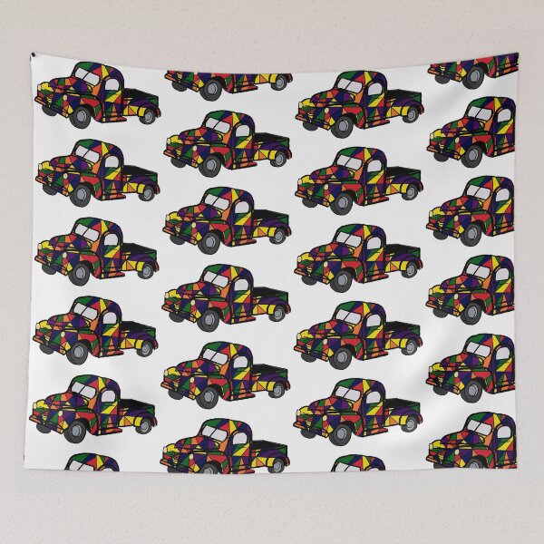 Item preview, Abstract classic truck designed and sold by Alexandrea Lake.