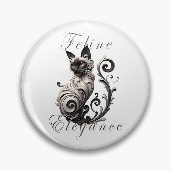 Item preview, Feline Elegance  designed and sold by Black Sands Art.