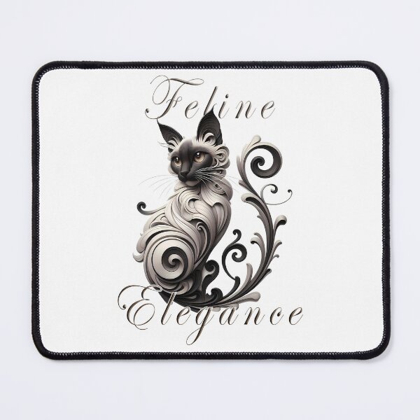 Item preview, Feline Elegance  designed and sold by Black Sands Art.