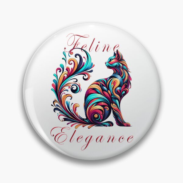 Item preview, Feline Elegance  designed and sold by Black Sands Art.