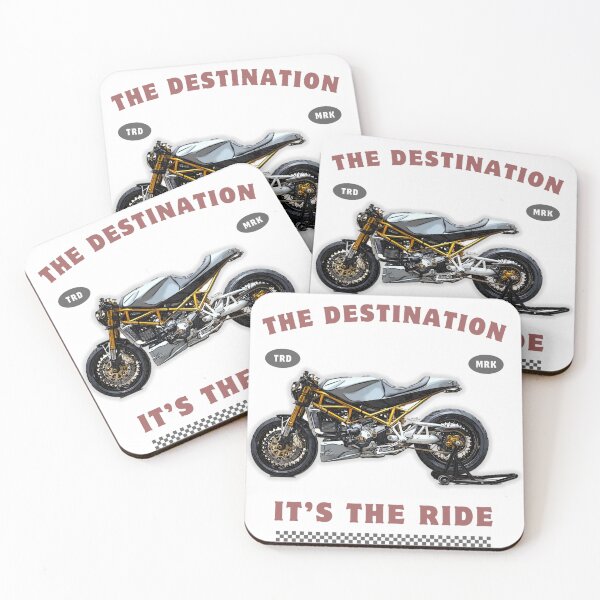Item preview, Destination & Ride | Cafe Racer designed and sold by TeeFuel.
