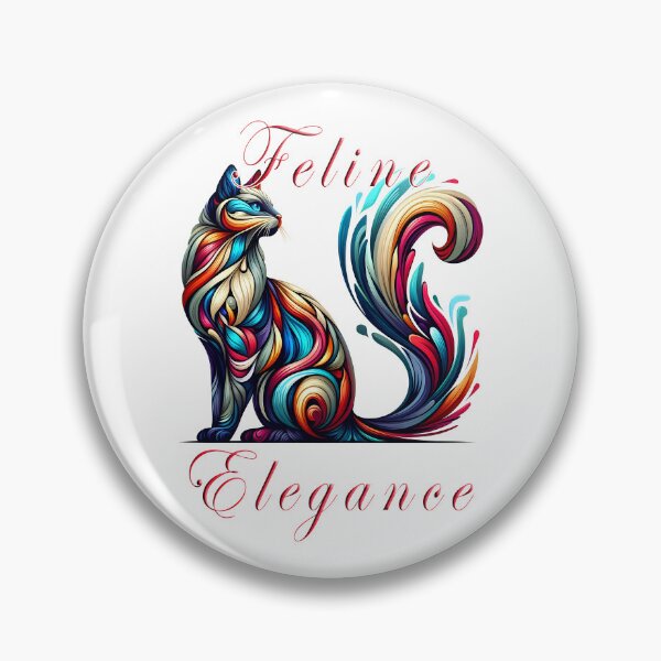 Item preview, Feline Elegance  designed and sold by Black Sands Art.