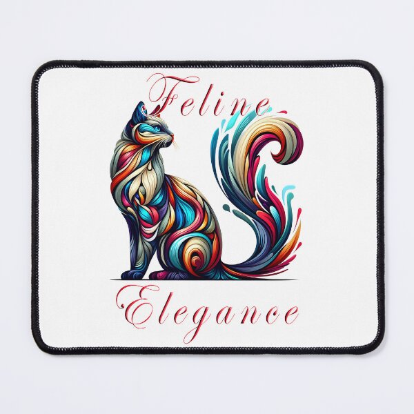 Item preview, Feline Elegance  designed and sold by Black Sands Art.