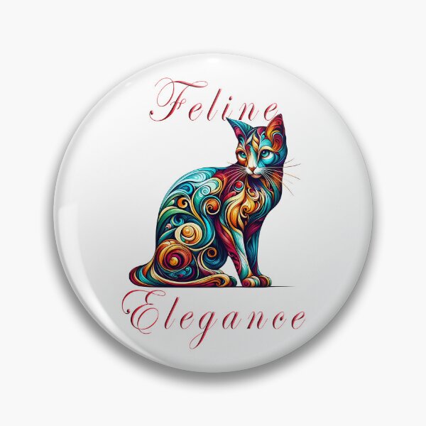 Item preview, Feline Elegance  designed and sold by Black Sands Art.
