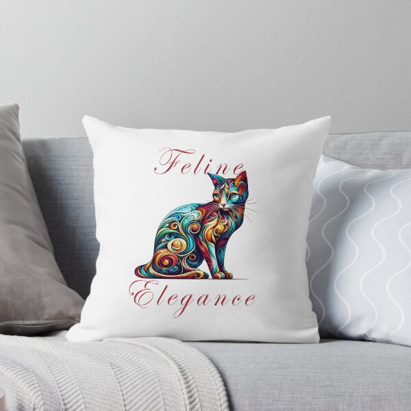 Item preview, Feline Elegance  designed and sold by Black Sands Art.