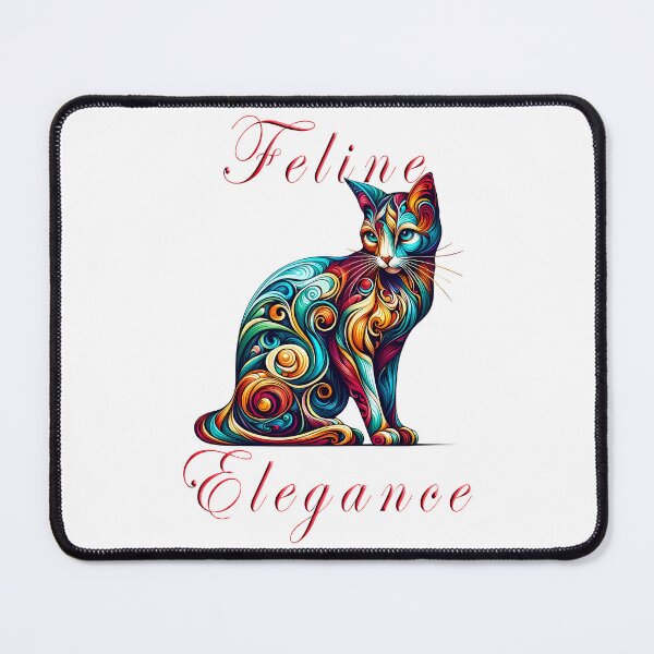 Item preview, Feline Elegance  designed and sold by Black Sands Art.