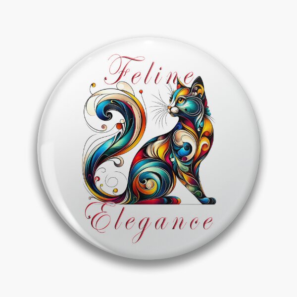 Item preview, Feline Elegance  designed and sold by Black Sands Art.