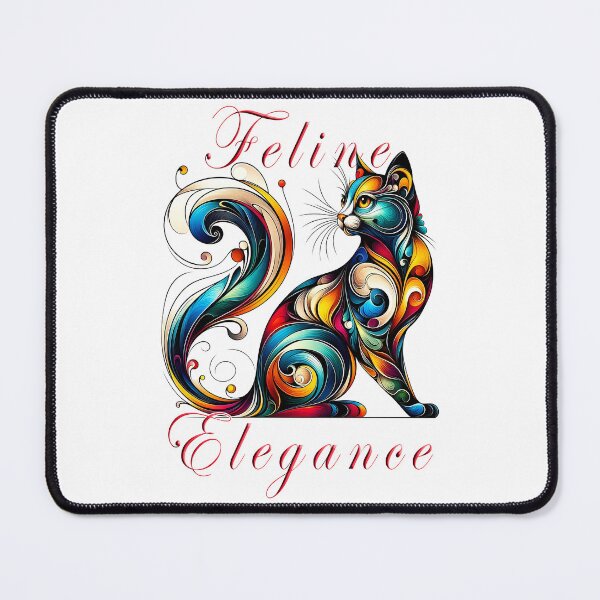 Item preview, Feline Elegance  designed and sold by Black Sands Art.