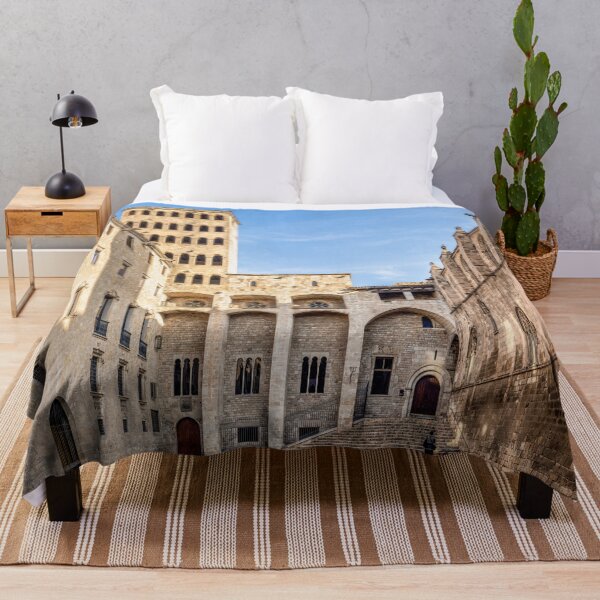 Item preview, Medieval Architecture at Plaça del Rei, Barcelona, Gothic Quarter, Catalonia, Spain designed and sold by Marc Garrido Clotet.