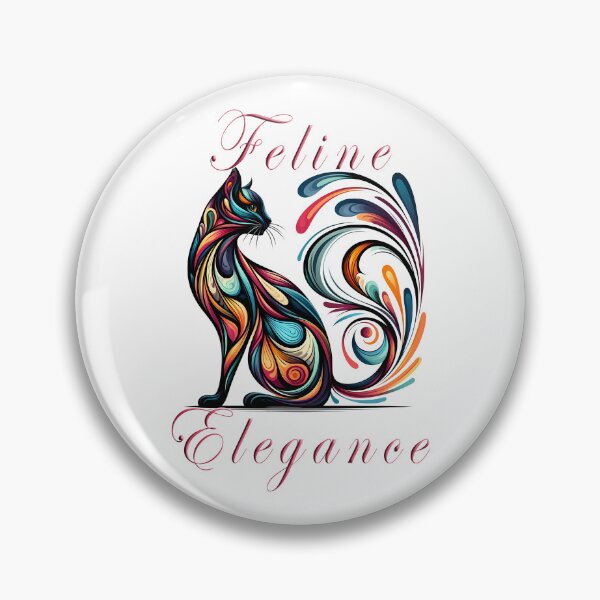 Item preview, Feline Elegance  designed and sold by Black Sands Art.