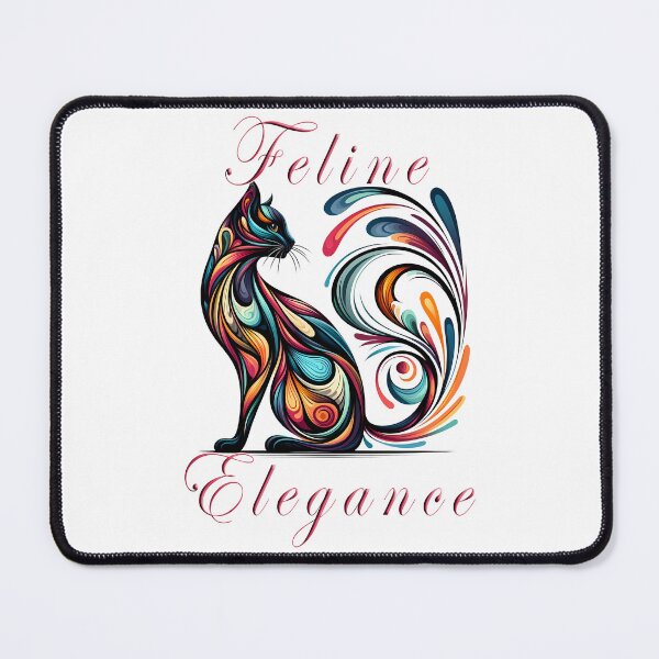 Item preview, Feline Elegance  designed and sold by Black Sands Art.