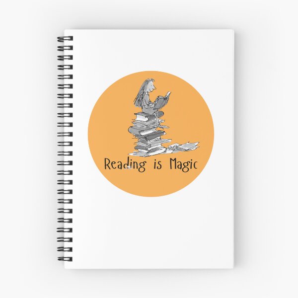 Item preview, Matilda Book week 2024 sticker book week reading is magic Matilda  designed and sold by LaundrySalt.