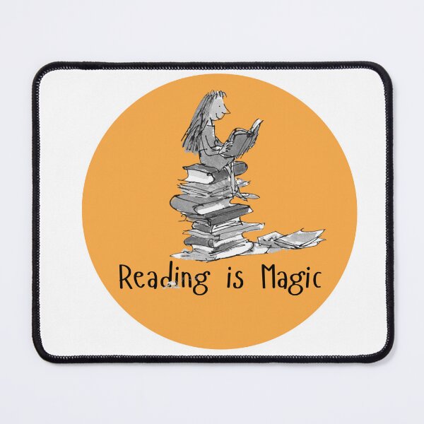 Item preview, Matilda Book week 2024 sticker book week reading is magic Matilda designed and sold by LaundrySalt.
