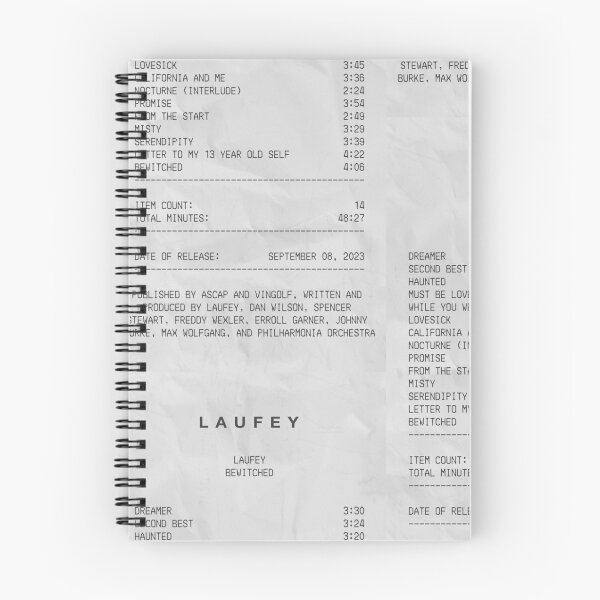 Item preview, Album Receipt - Bewitched designed and sold by mitchgraney.
